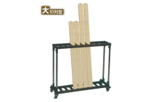 寺院仏具 スチール製塔婆立(キャスター付)・大