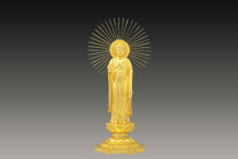 純金製　仏像　阿弥陀如来（東） 2,000g