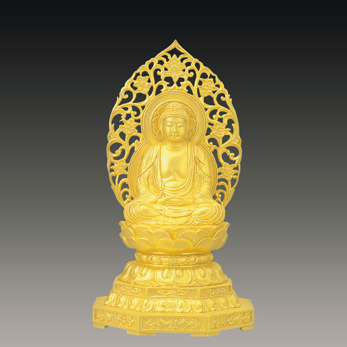 純金製 仏像 釈迦如来 2,000g