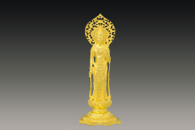 純金製　仏像　聖観音　400g