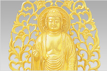 純金製仏像