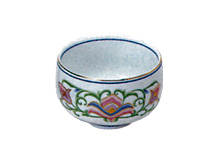 寺院用具　茶碗上紋輪（宝相華2.8寸）